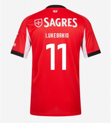Benfica Dodi Lukebakio #11 Hjemmebanetrøje 2025-26 Kortærmet